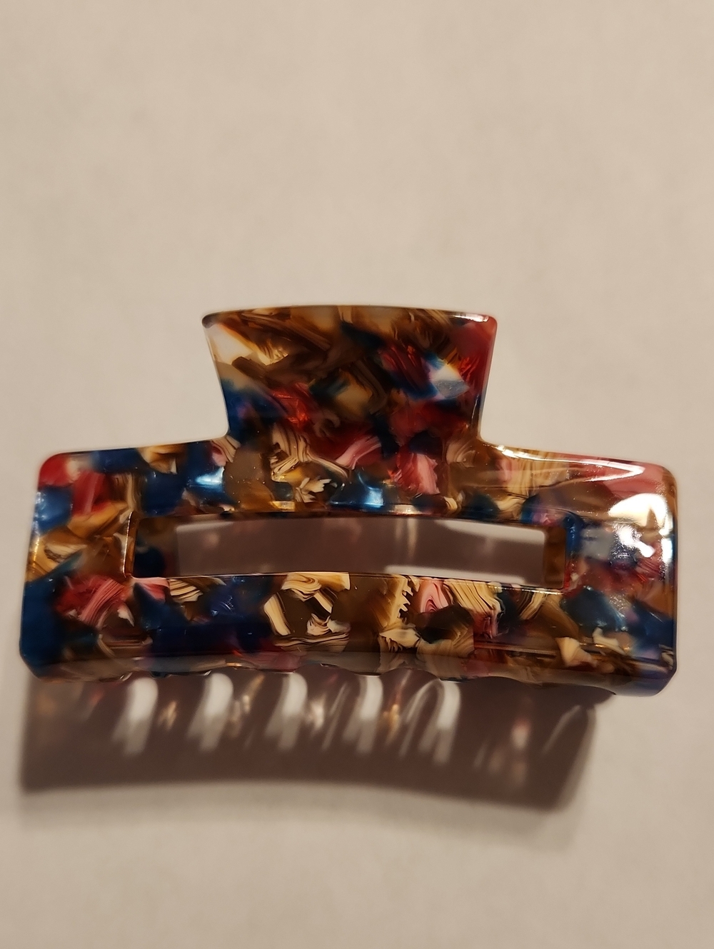 NWOT Acetate Hair Clip 3 inches